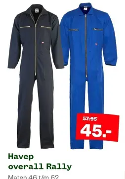 Aanbieding: Havep overall Rally