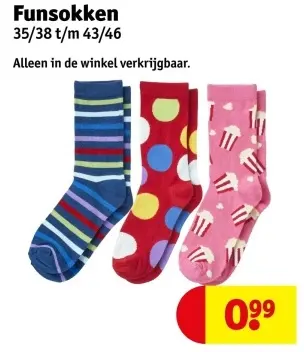 Aanbieding: Funsokken