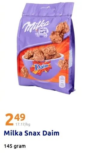 Aanbieding: Milka Snax Daim