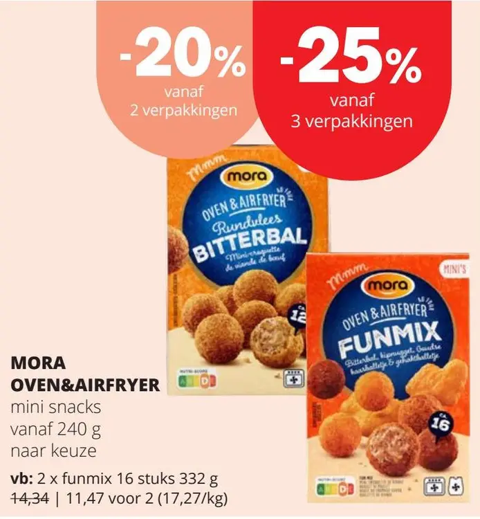 Promotie: Mini Snacks