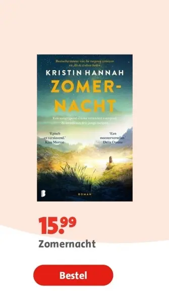 Aanbieding: Boek - Zomernacht