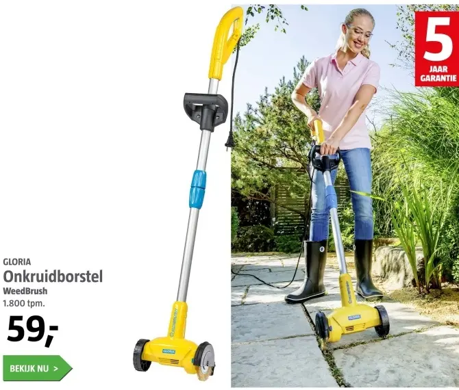 Aanbieding: Onkruidborstel