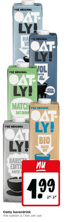 Aanbieding: Oatly haverdrink