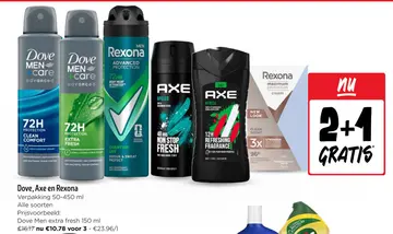 Aanbieding: Dove, Axe en Rexona