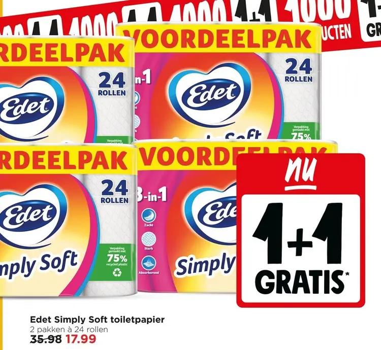 Aanbieding: toiletpapier