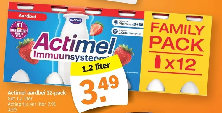 Promotie: Actimel aardbei