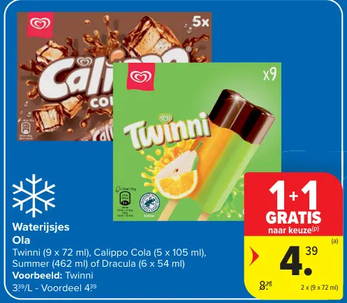 Promotie: Waterijsjes