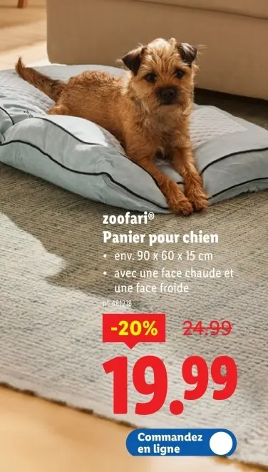 Offre: Panier pour chiens