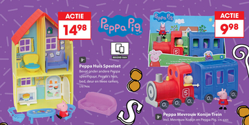 Aanbieding: Peppa Mevrouw Konijn Trein