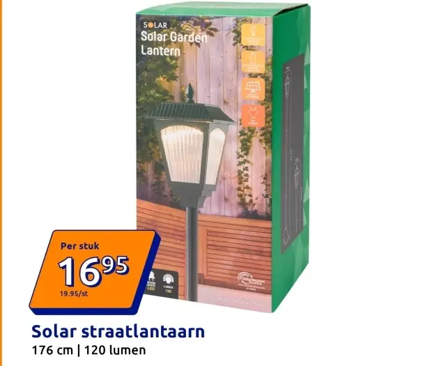 Aanbieding: Solar straatlantaarn