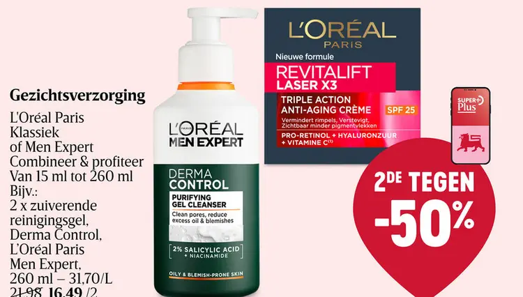 Promotie: Gezichtsverzorging