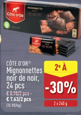 Offre: Mignonnettes noir de noir