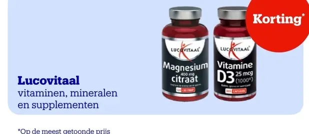 Aanbieding: Magnesium citraat & Vitamine D3