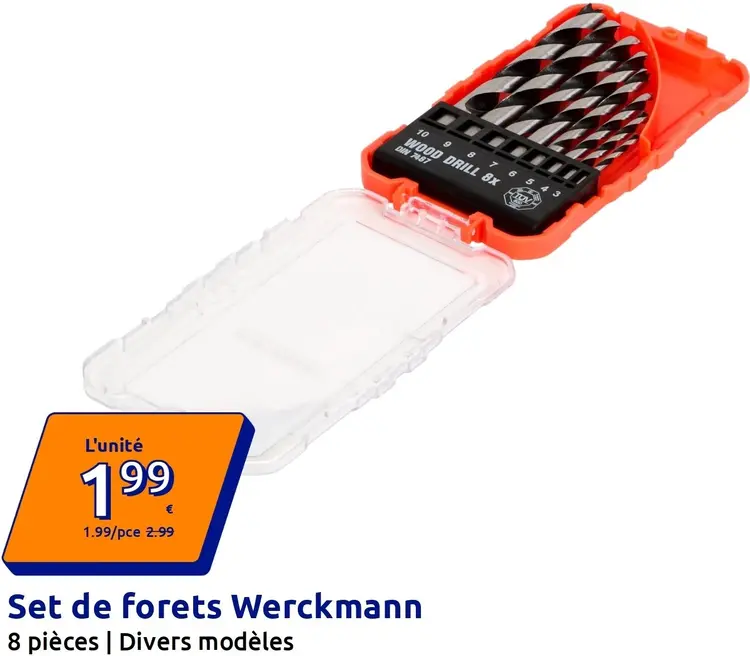 Offre: Set de forets