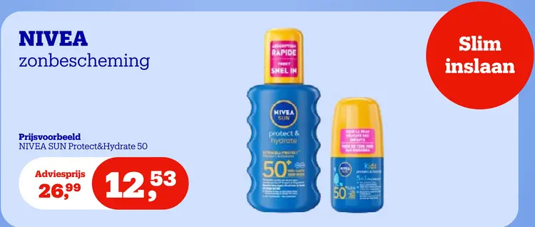 Promotie: NIVEA zonbescherming