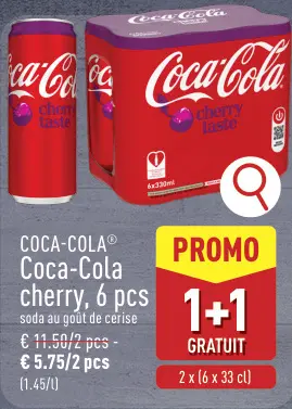 Offre: Coca-Cola cherry