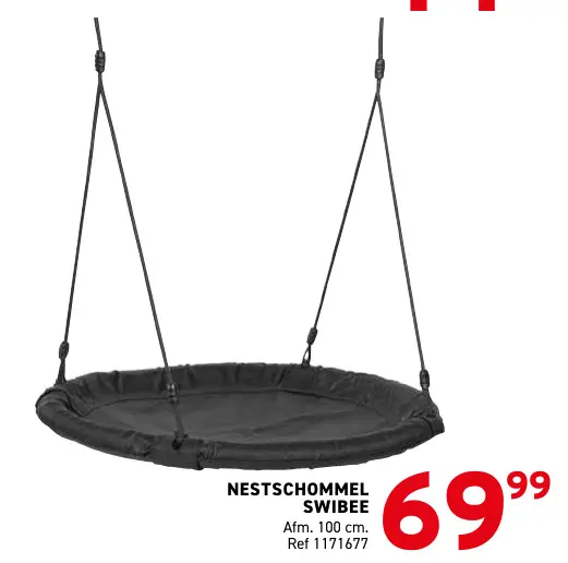 Promotie: Nestschommel swibee