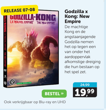 Aanbieding: Godzilla x Kong New Empire