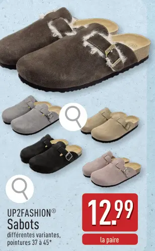 Offre: UP2FASHION® Sabots