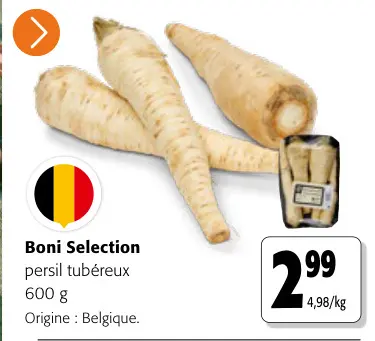 Offre: Persil tubéreux