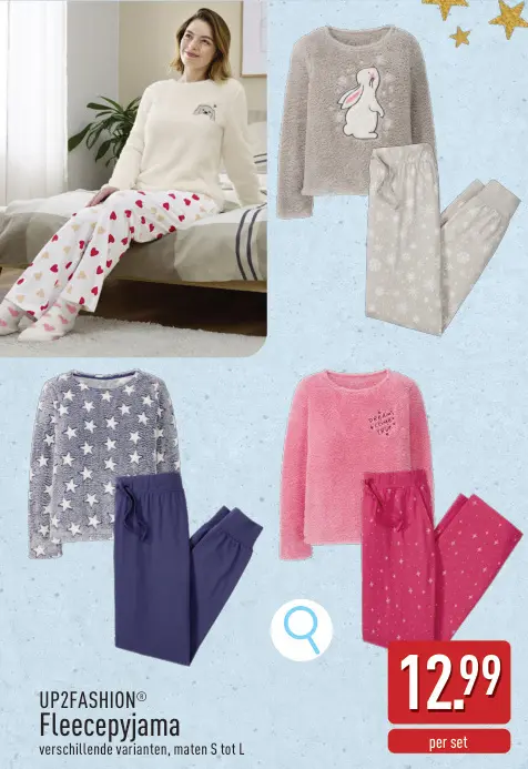 Aanbieding: Fleecepyjama