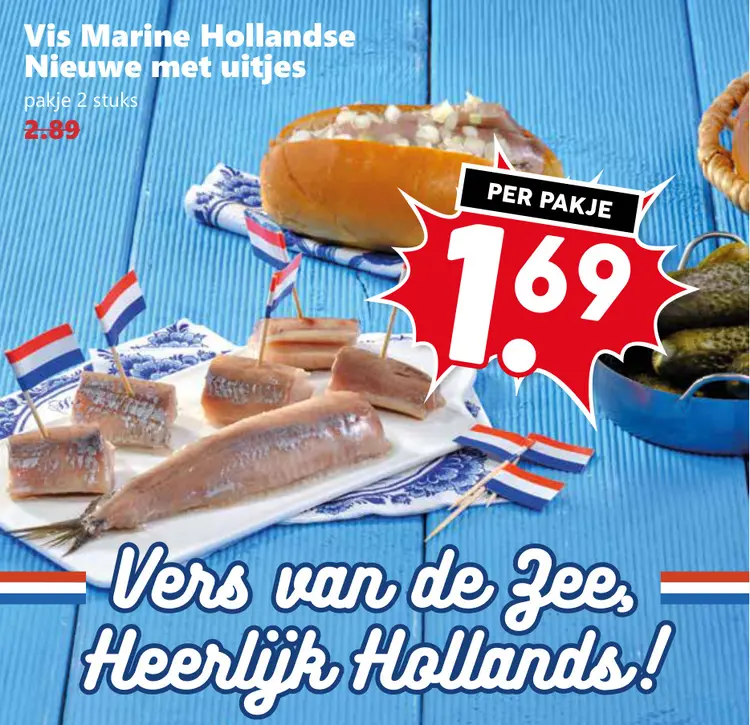 Aanbieding: Hollandse Nieuwe met uitjes
