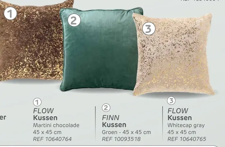 Promotie: FLOW / FINN Kussens