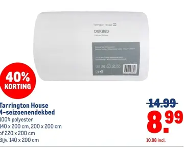 Aanbieding: Tarrington House 4-seizoenendekbed