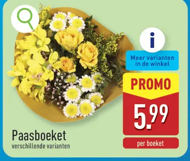 Promotie: Paasboeket