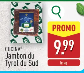 Offre: Jambon du Tyrol du Sud