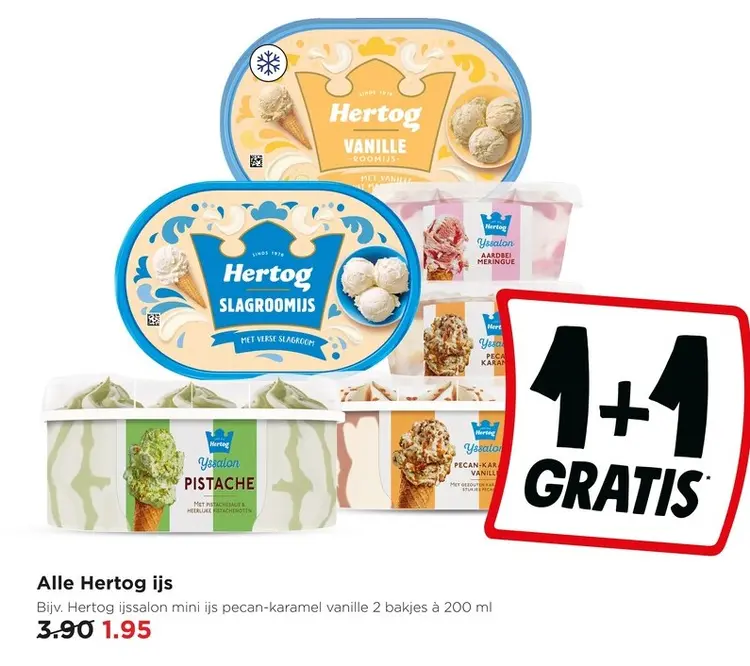 Aanbieding: Alle Hertog ijs