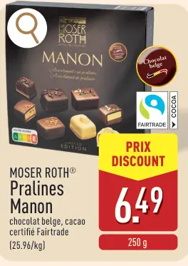 Offre: Pralines Manon