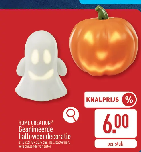 Promotie: Geanimeerde halloweendecoratie