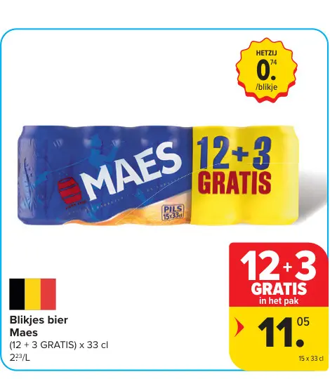 Promotie: Blikjes bier