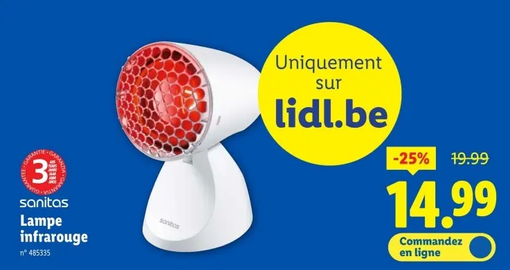 Offre: Lampe infrarouge