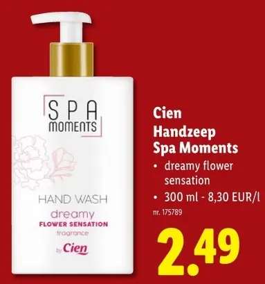 Promotie: Handzeep Spa Moments