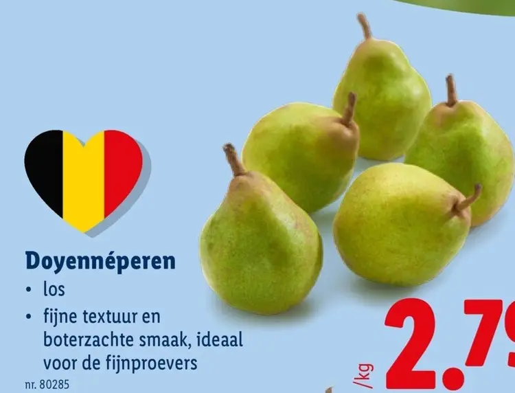 Promotie: Doyennéperen