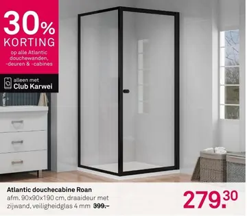 Aanbieding: Douchecabine Roan