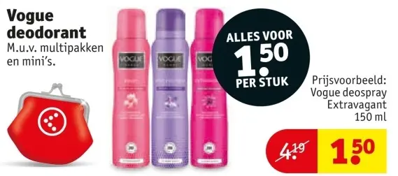 Aanbieding: deodorant