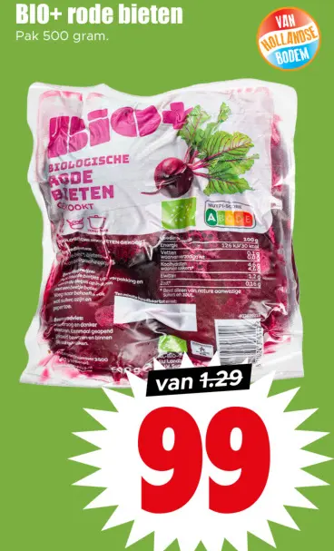 Aanbieding: Bio+ rode bieten