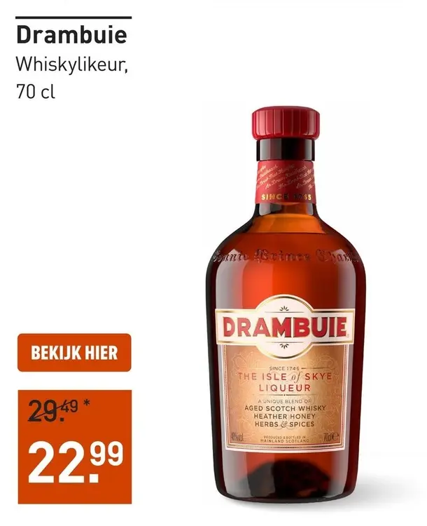 Aanbieding: Drambuie
