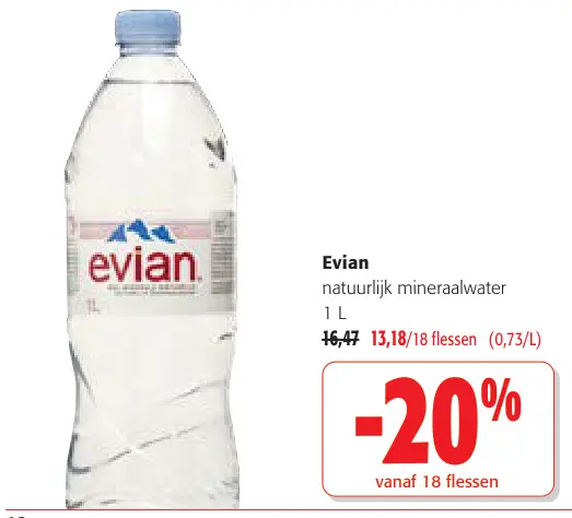 Promotie: Evian