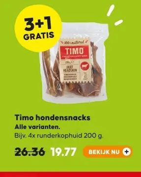 Aanbieding: Timo hondensnacks