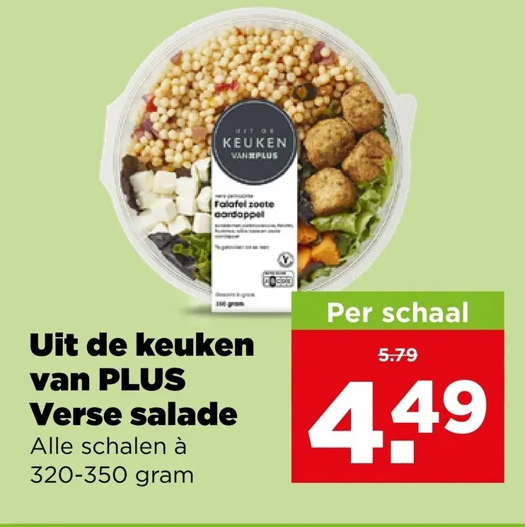Aanbieding: Uit de keuken van PLUS Verse salade