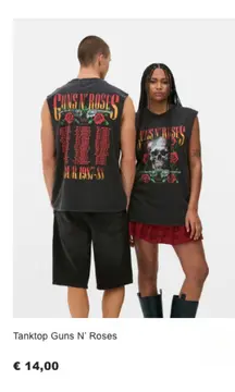 Aanbieding: Tanktop Guns N' Roses