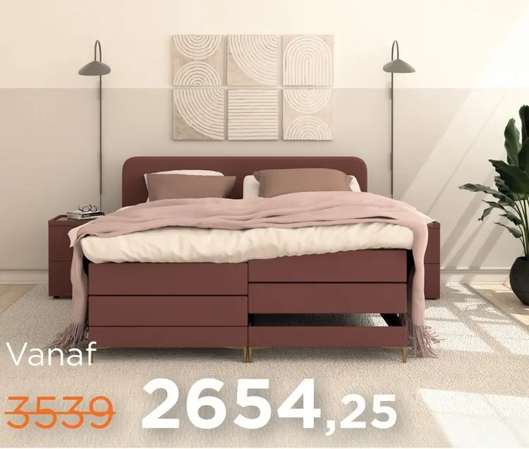 Aanbieding: Boxspring Aspo Elektrisch