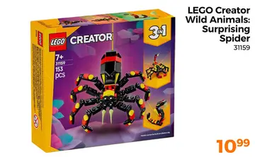Aanbieding: LEGO Creator Wild Animals: Surprising Spider