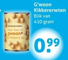 Aanbieding: G'woon Kikkererwten