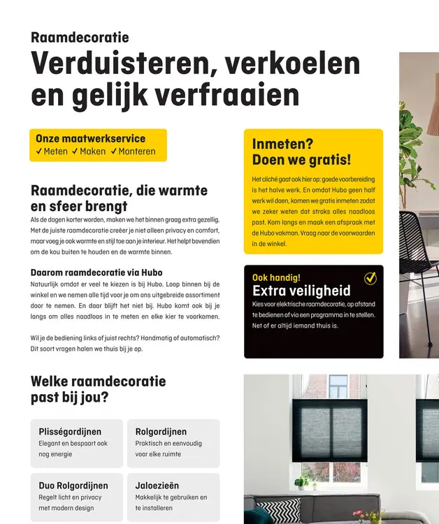 Aanbieding: Raamdecoratie