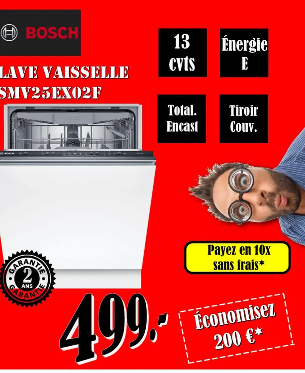 Offre: Lave vaisselle smv25ex02f
